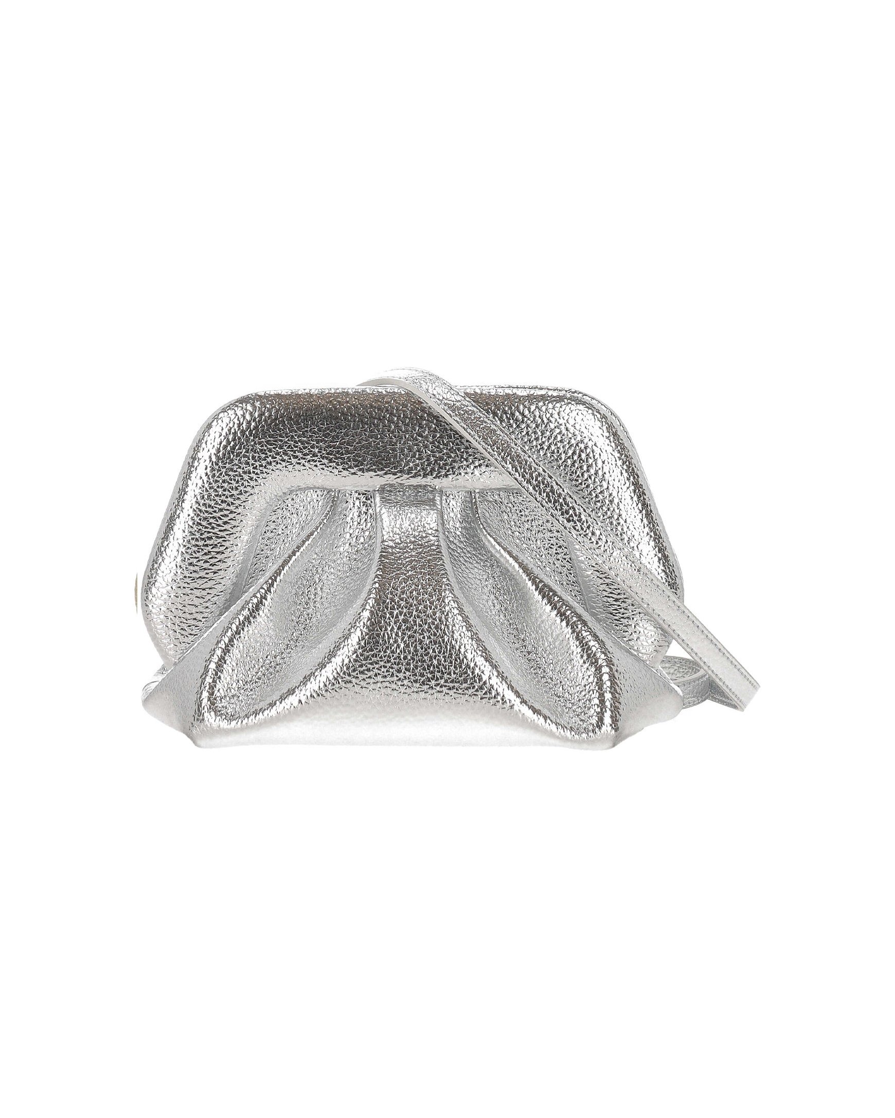 Themoirè Bios Clutch — Silver by Themoirè