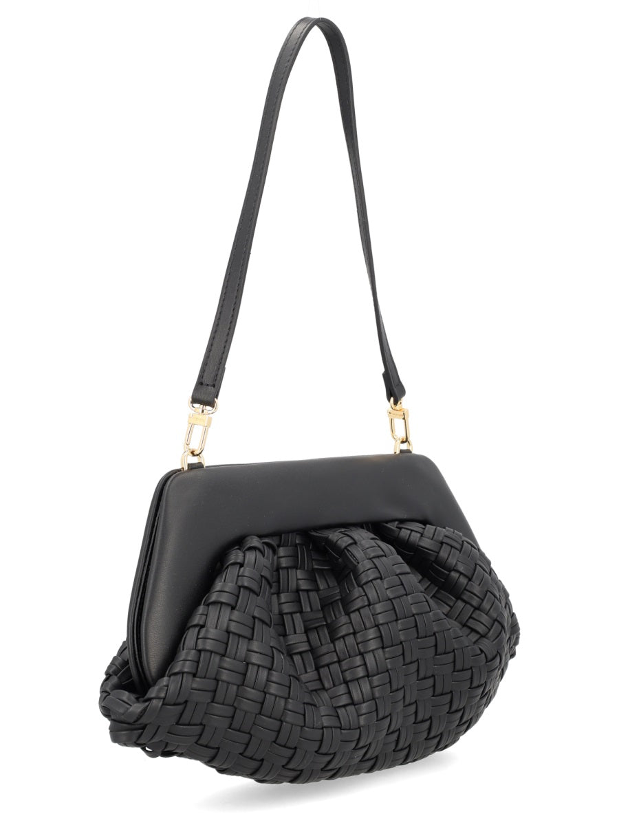 Themoirè Emera Handbag — Black, view 3