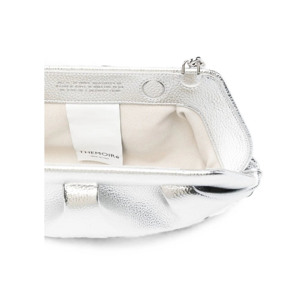 Themoirè Robl Clutch — Silver, view 2