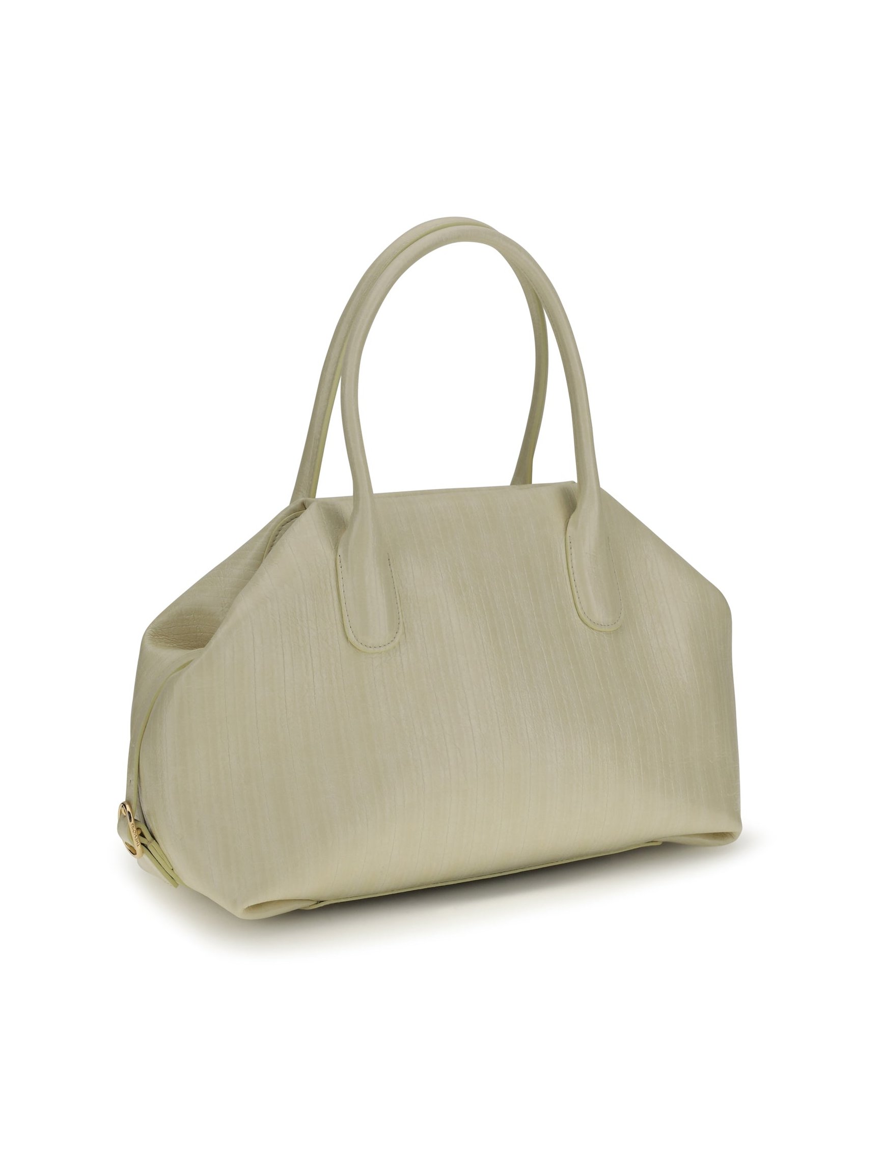 Themoirè Shoulder Bag — Beige, view 3