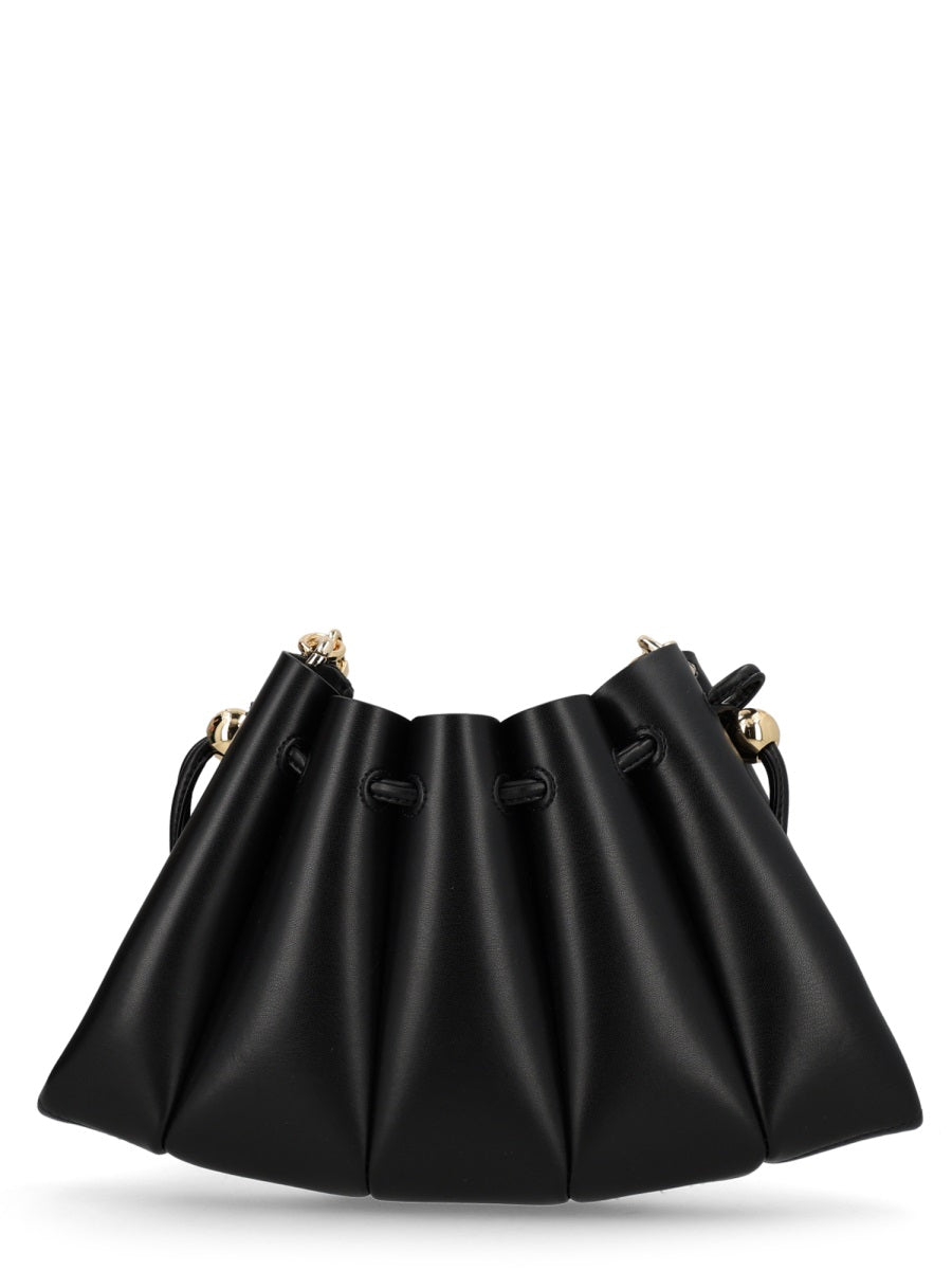 Themoirè Calipso Shoulder Bag — Black, view 3