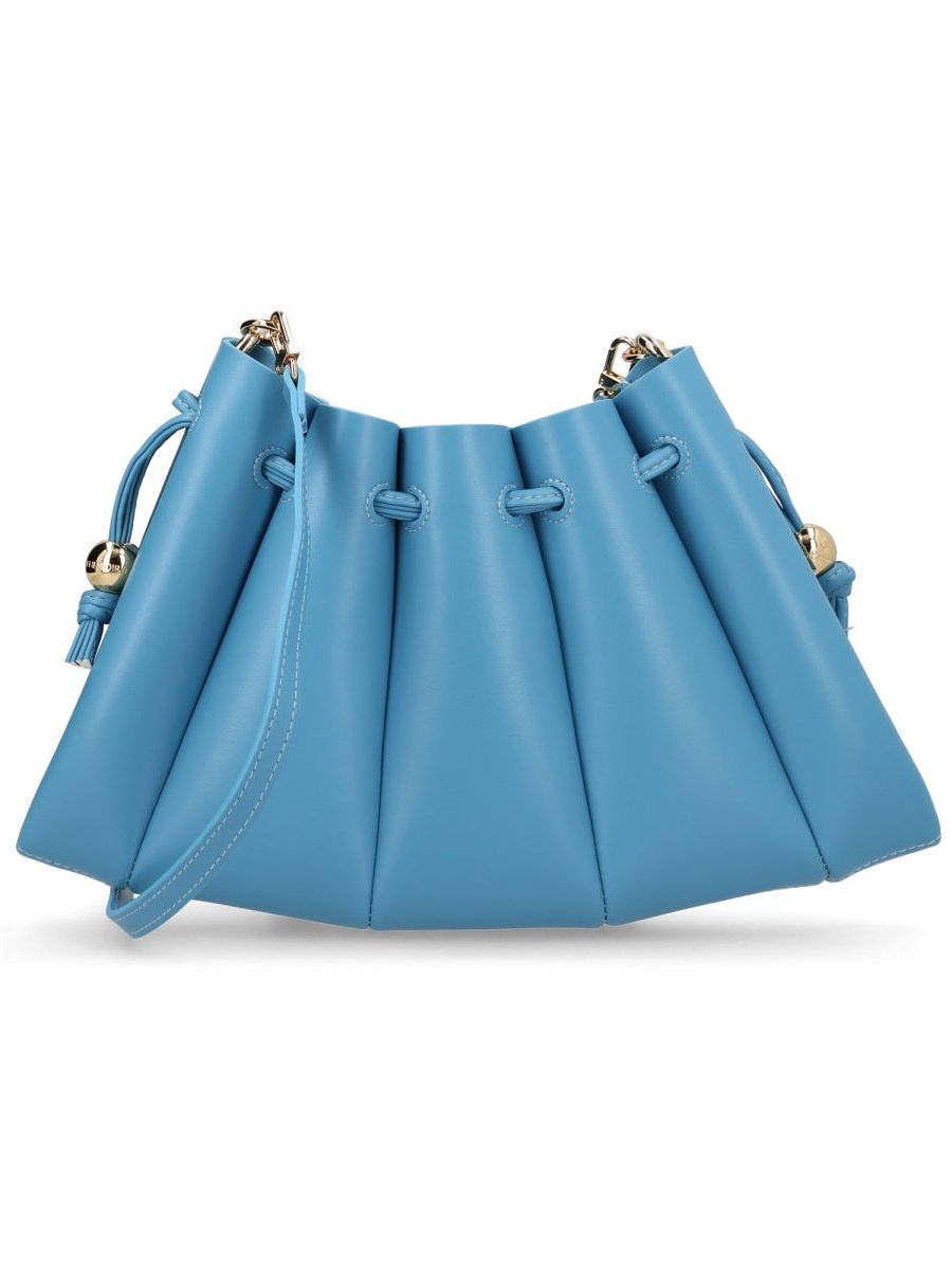 Themoirè Shoulder Bag — Blue, view 2