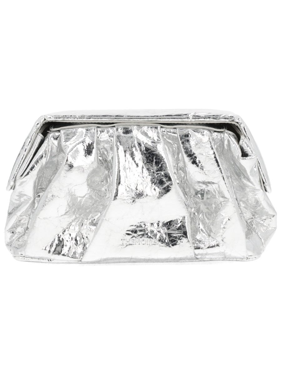 Themoirè Shoulder Bag — Silver, view 2