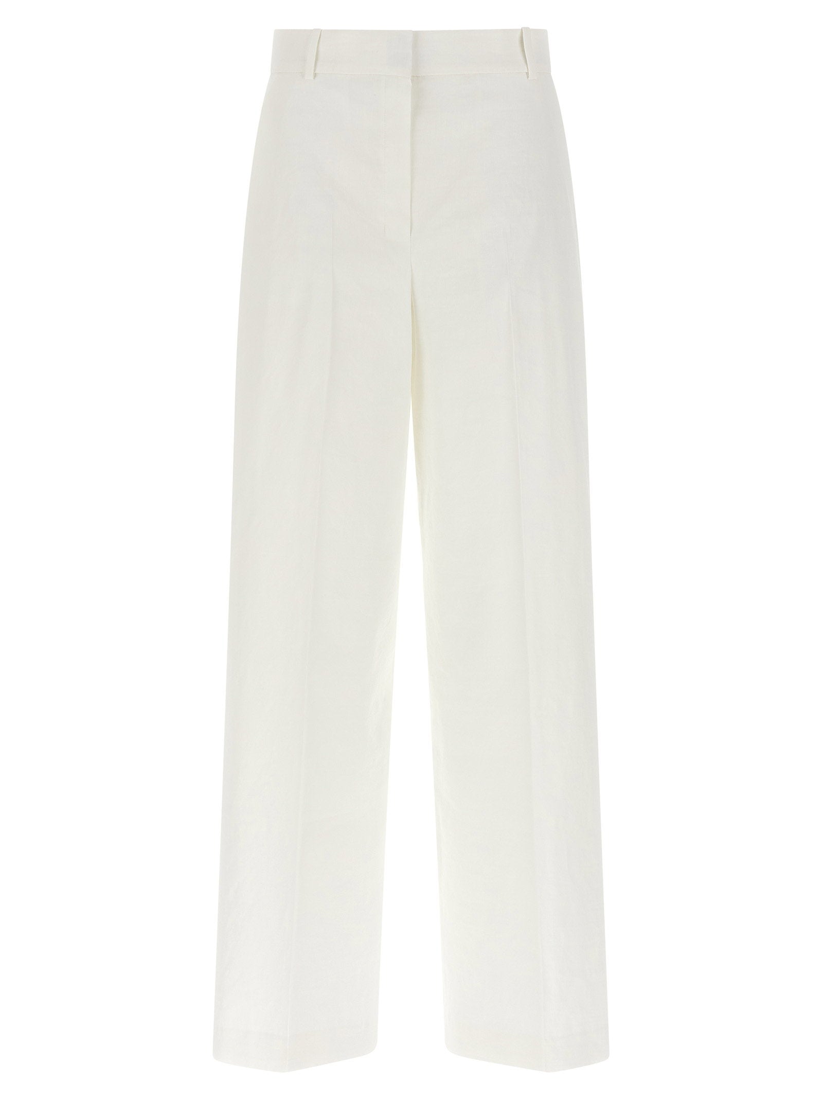 Theory HW Casual Trousers — Cream by Theory