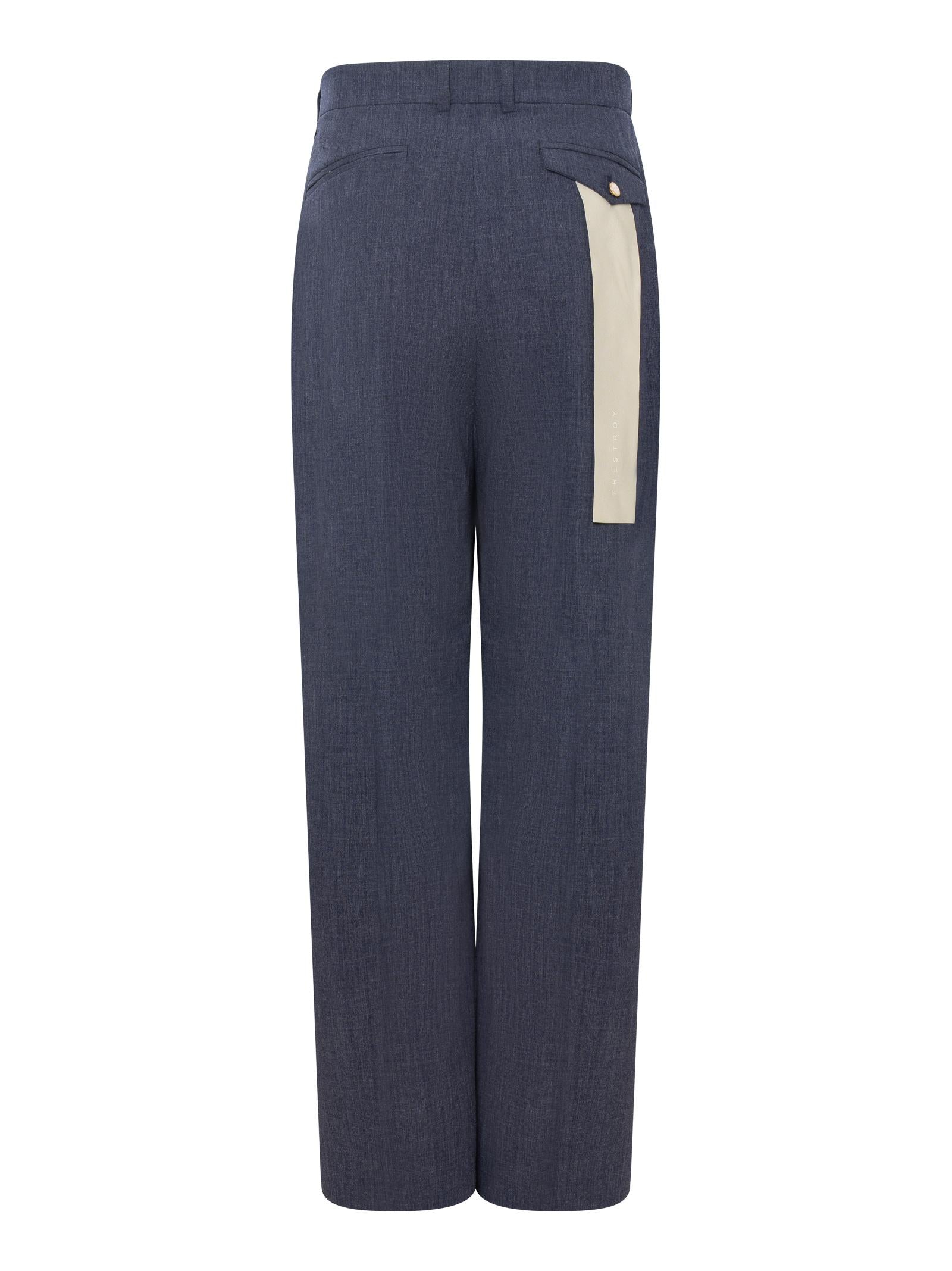 Thestroy Inno Trousers — Blue by Thestroy