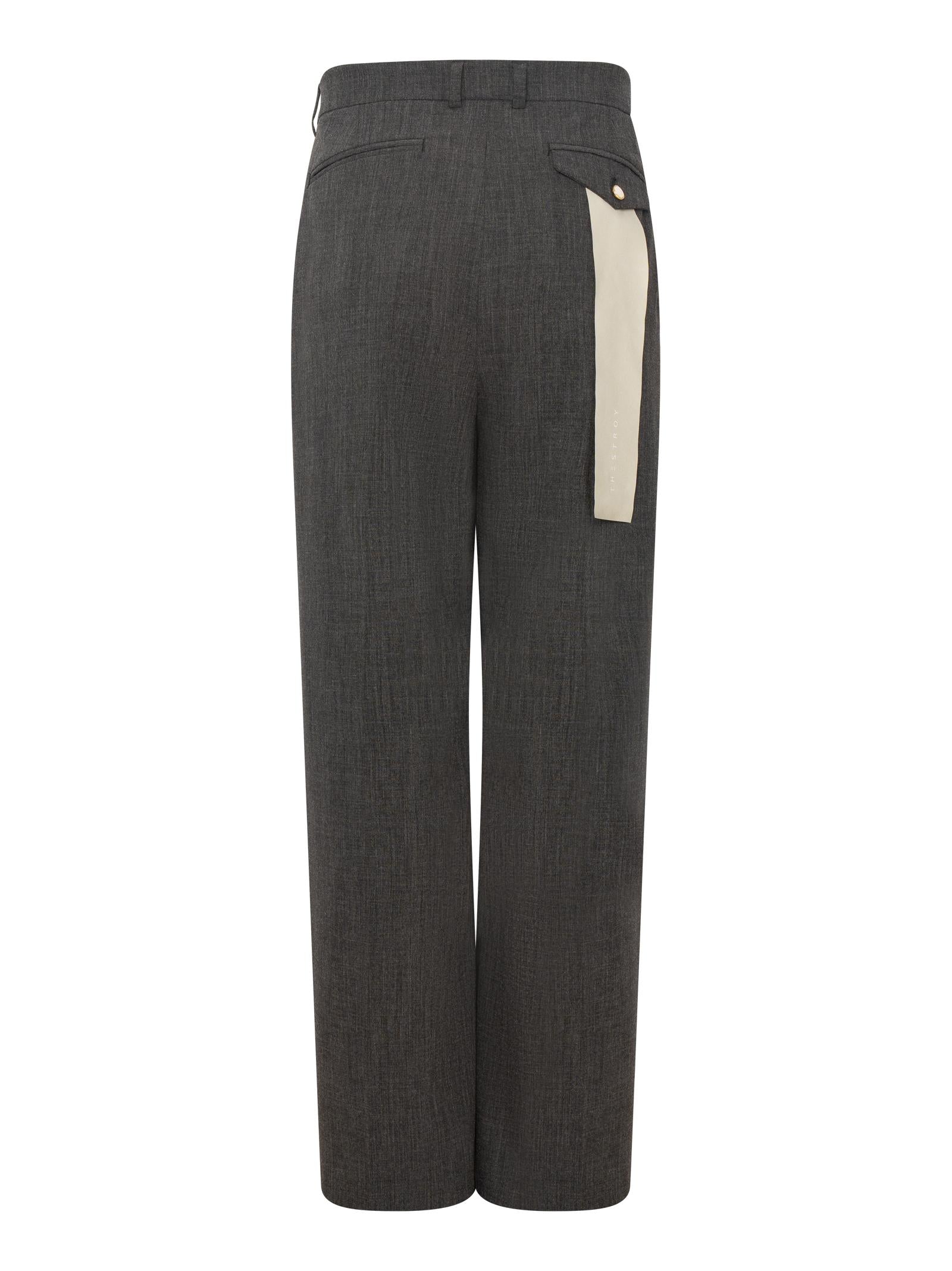Thestroy Inno Trousers — Gray by Thestroy