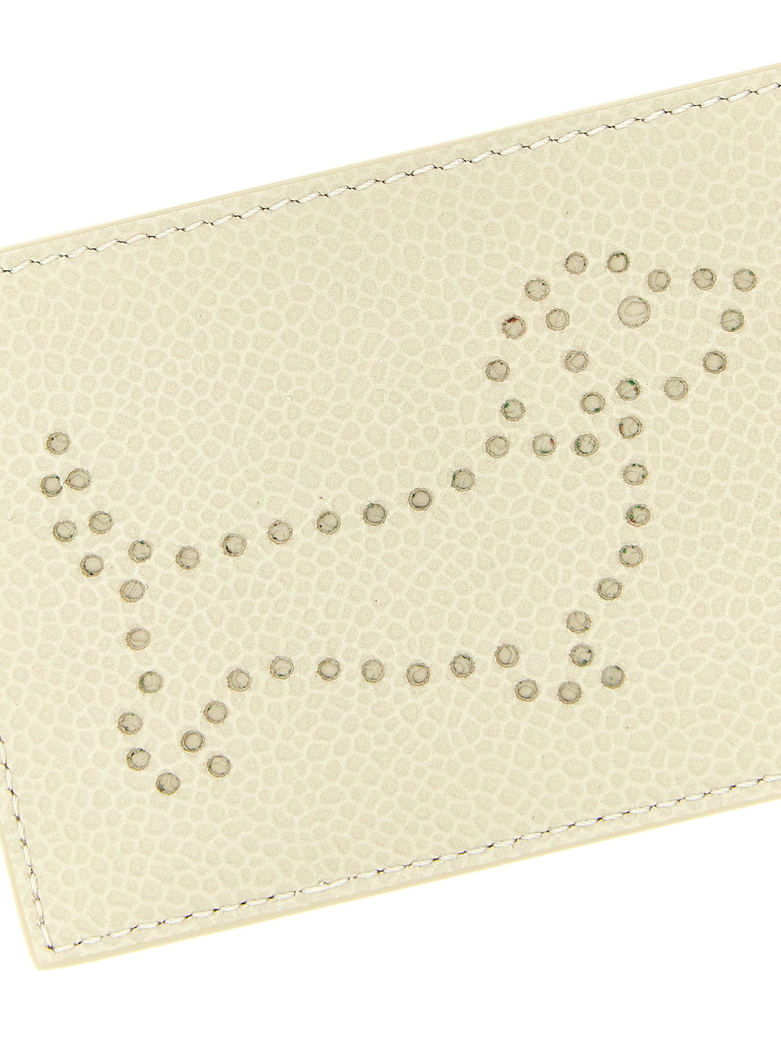Thom Browne Hector Card Case — Cream, view 3