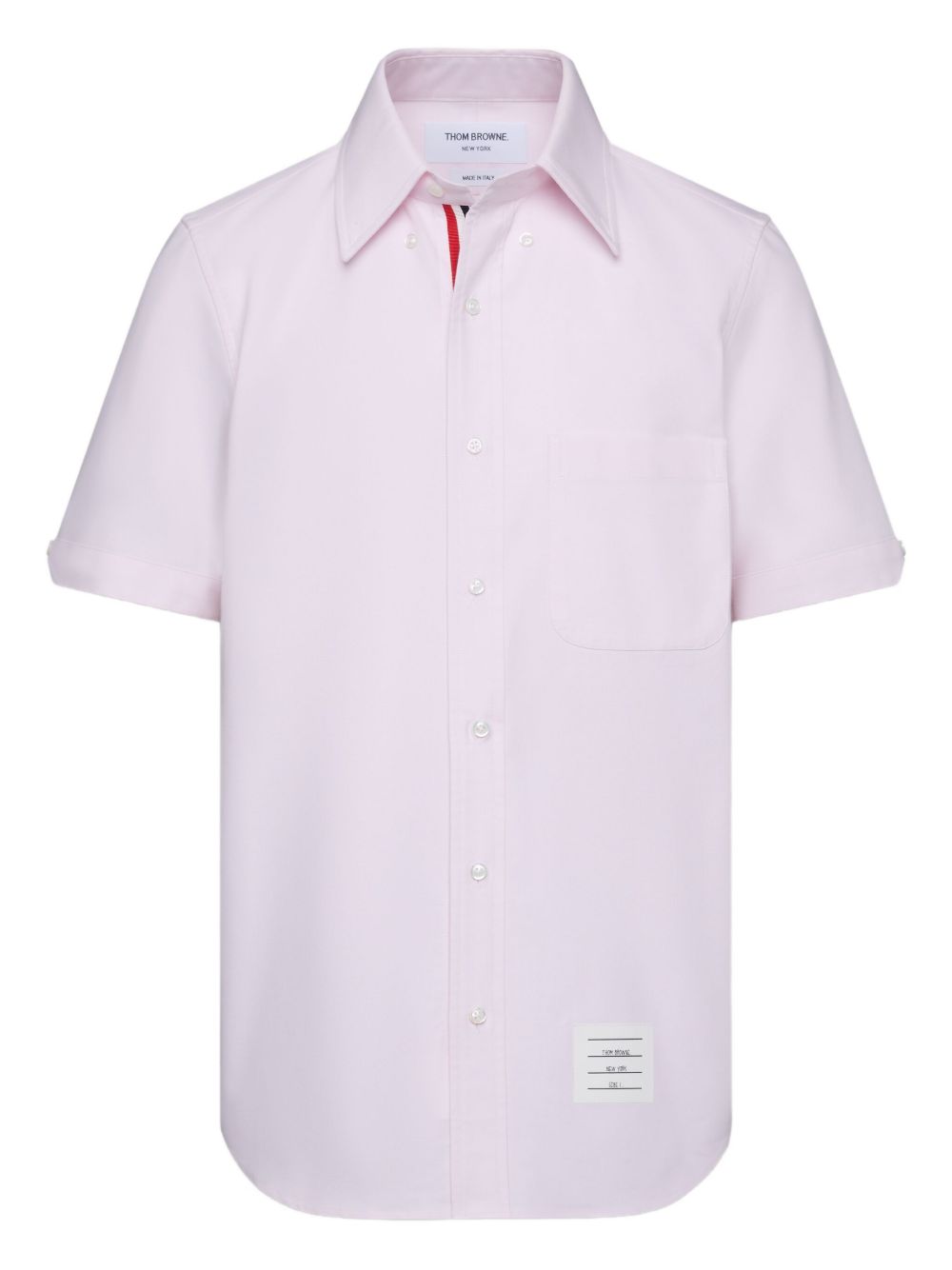 Thom Browne Cotton Oxford Shirt — Pink by Thom Browne