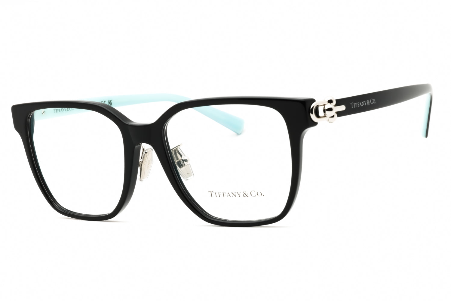 Tiffany 0TF2274D Rectangular Acetate Eyeglasses — Black by Tiffany
