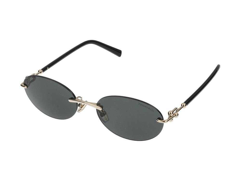 Tiffany 0TF3104D Rimless Metal Sunglasses — Gold by Tiffany & Co.