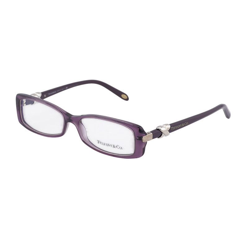 Tiffany & Co. Rectangle Acetate Frame Eyeglasses — Purple by Tiffany & Co.