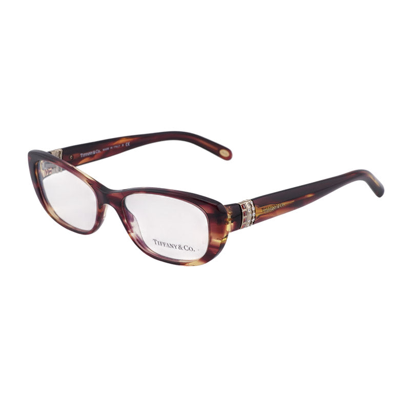 Tiffany & Co. TF2076-B8081 Tortoiseshell Acetate Eyeglasses — Brown by Tiffany & Co.