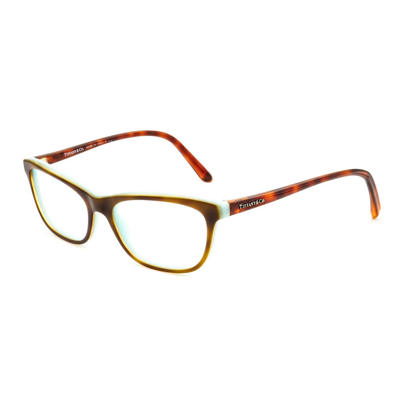 Tiffany & Co. TF20788164 Cat-Eye Tortoiseshell Eyeglasses — Blue by Tiffany & Co.