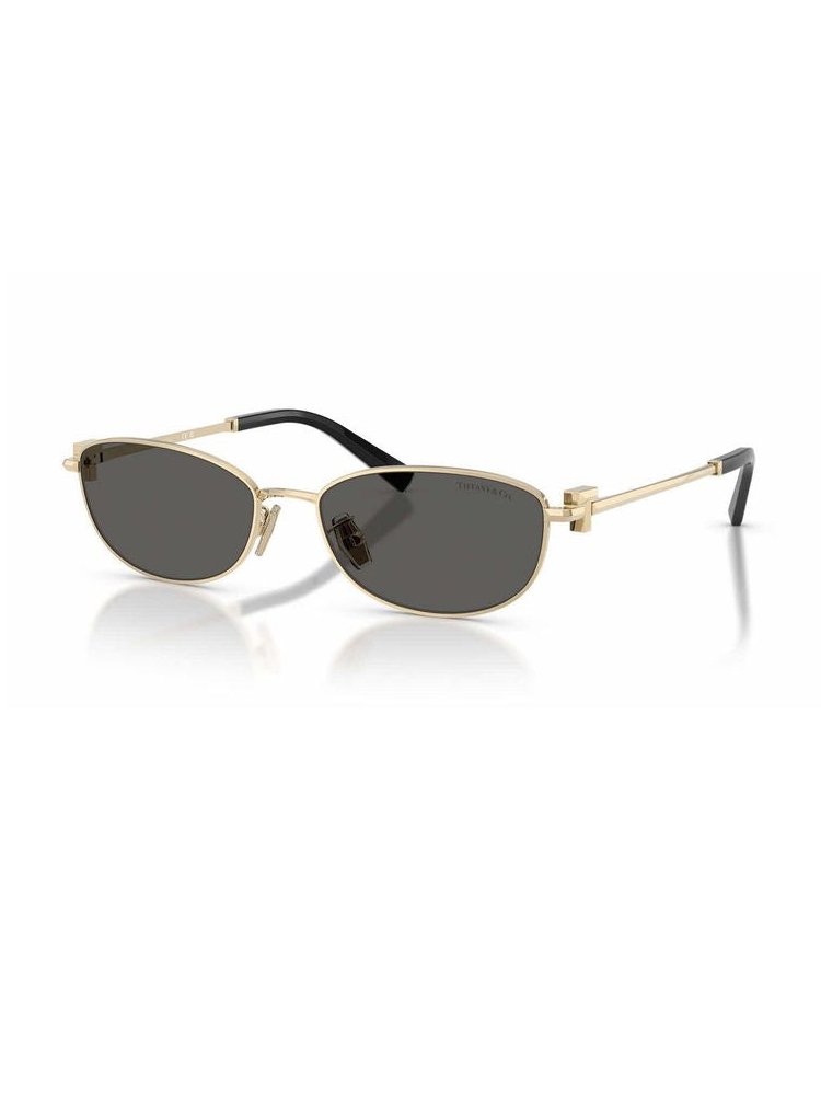 Tiffany TF Gold Metal Sunglasses — Gold, view 2