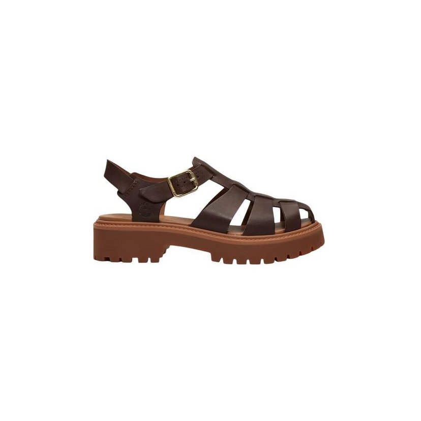 Timberland Leather Fisherman Sandals — Brown by Timberland