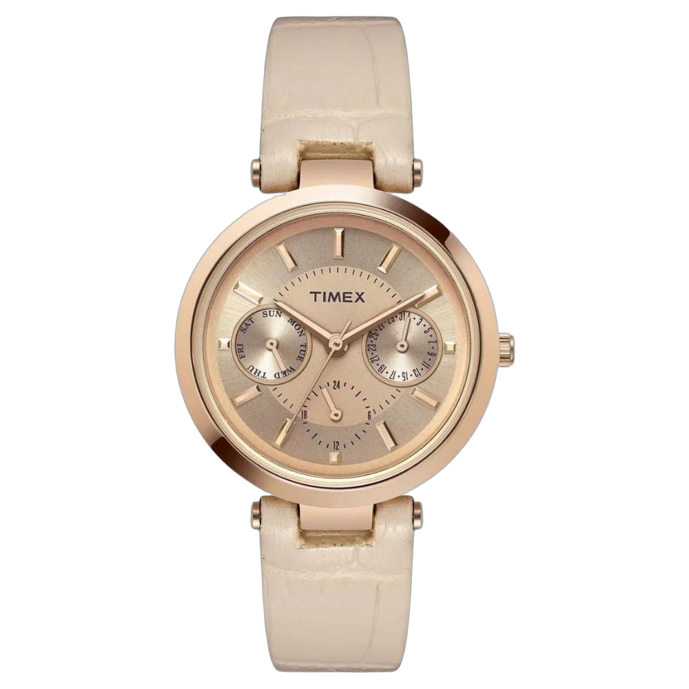 Timex Chronograph Watch — Rose gold by Timex