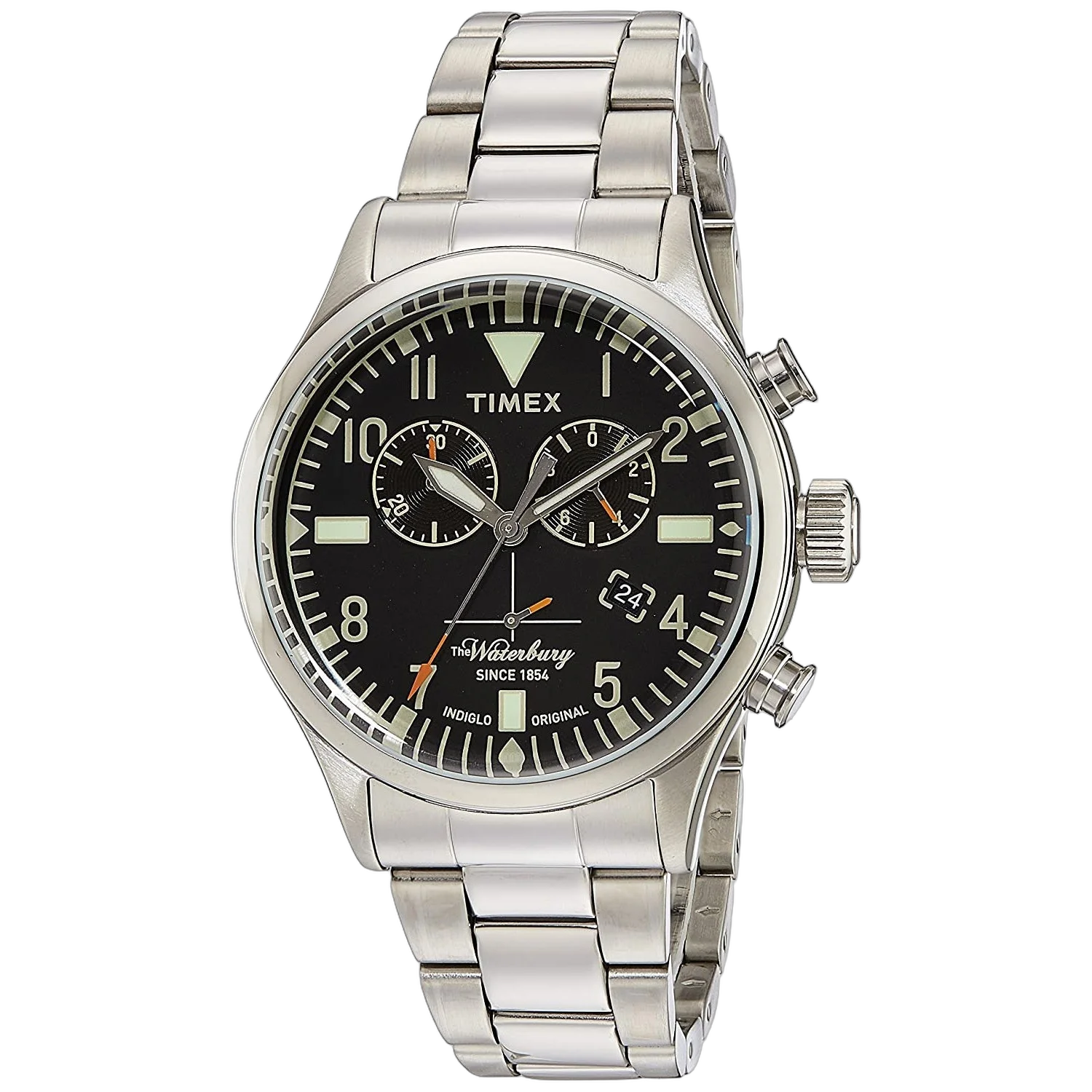 Timex Waterbury Watch — Silver by Timex