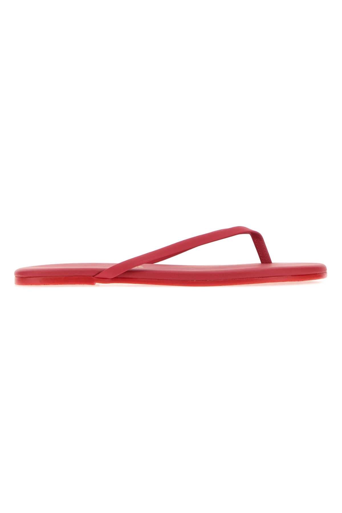 Tkees No. 19 Sandal — Red by Tkees