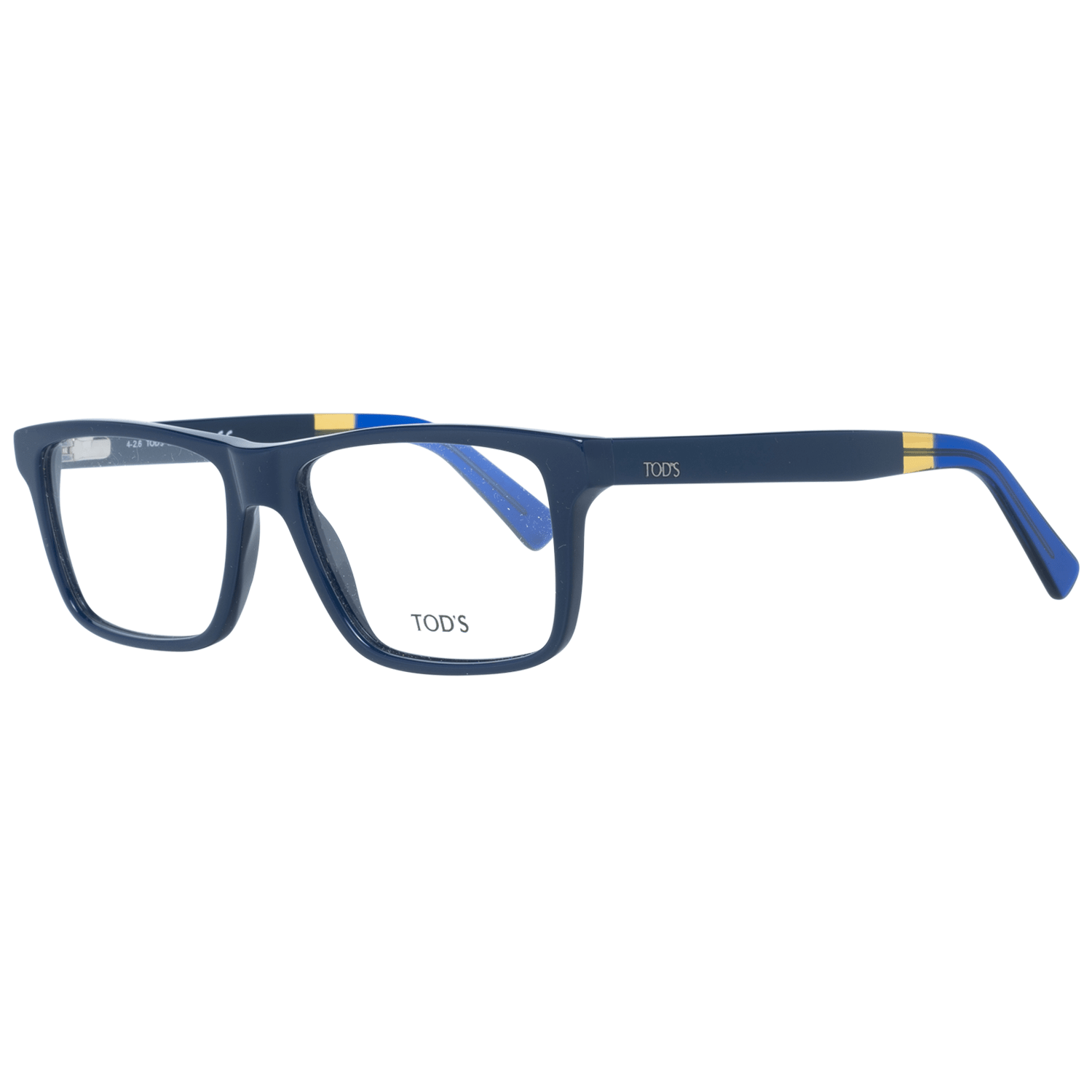 Tod's TO-1035267-1-FBB-65 Plastic Rectangle Eyeglasses — Blue by Tod'S