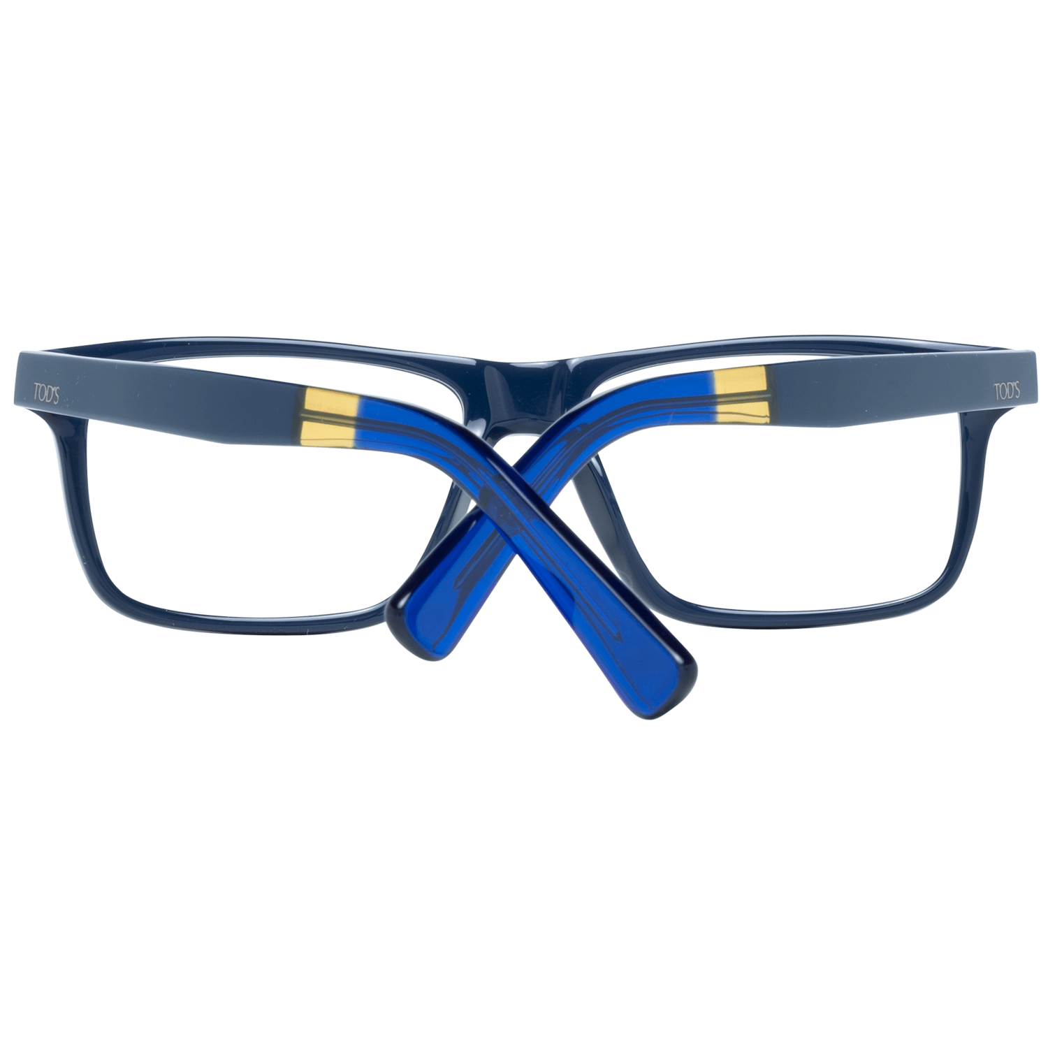Tod's TO-1035267-1-FBB-65 Plastic Rectangle Eyeglasses — Blue, view 3