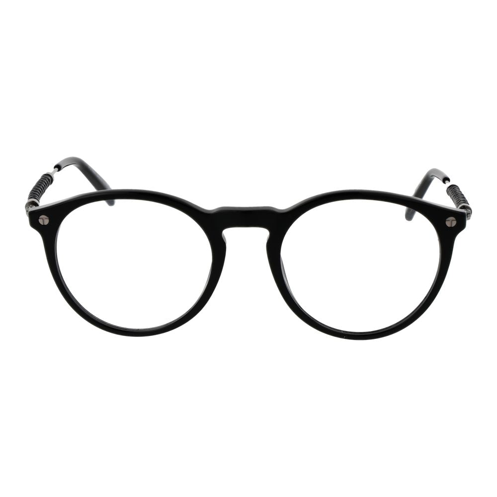 Tod's TO-1044777 Round Acetate Eyeglasses — Black, view 2