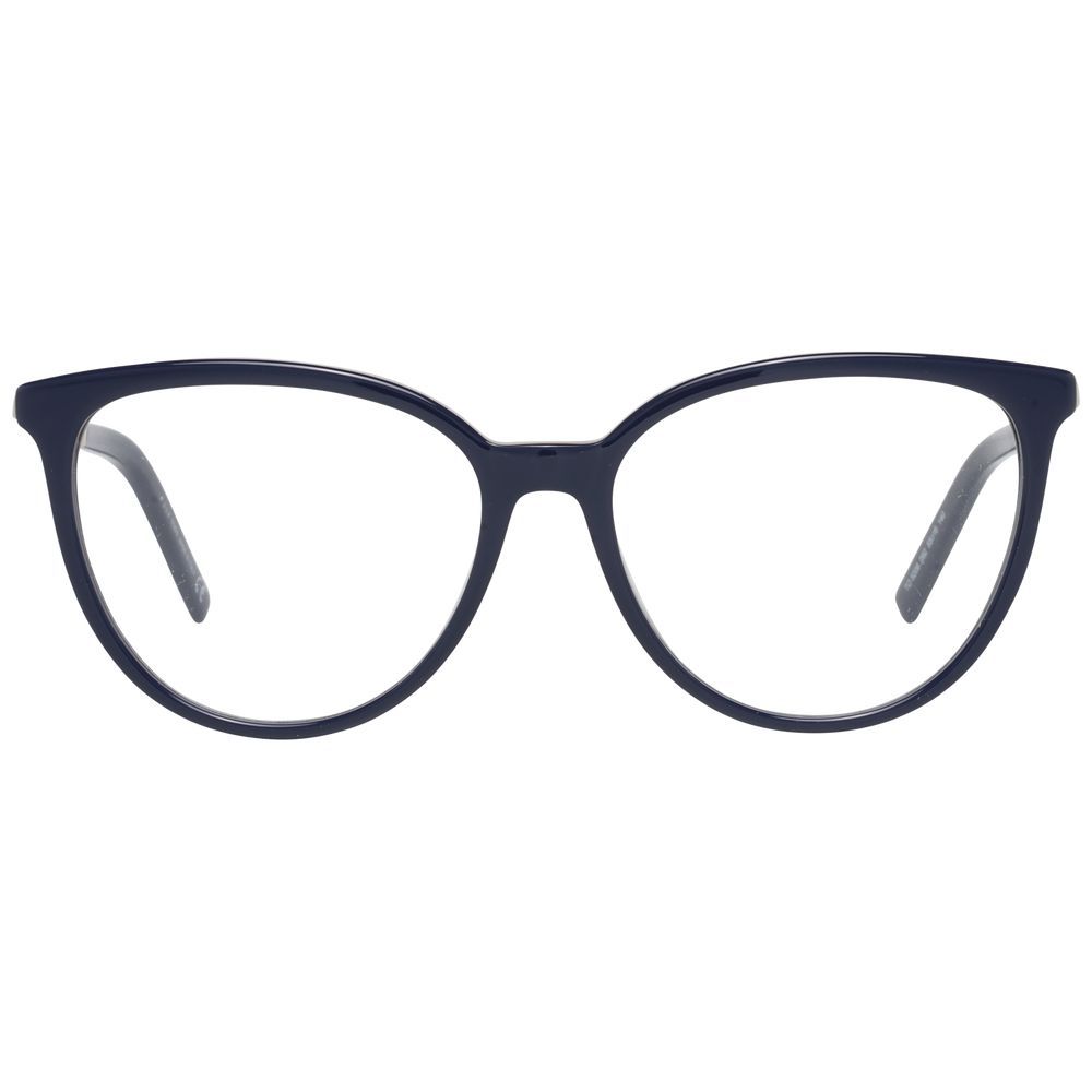 Tod's TOS-1015 Metal and Acetate Eyeglasses — Navy, view 2