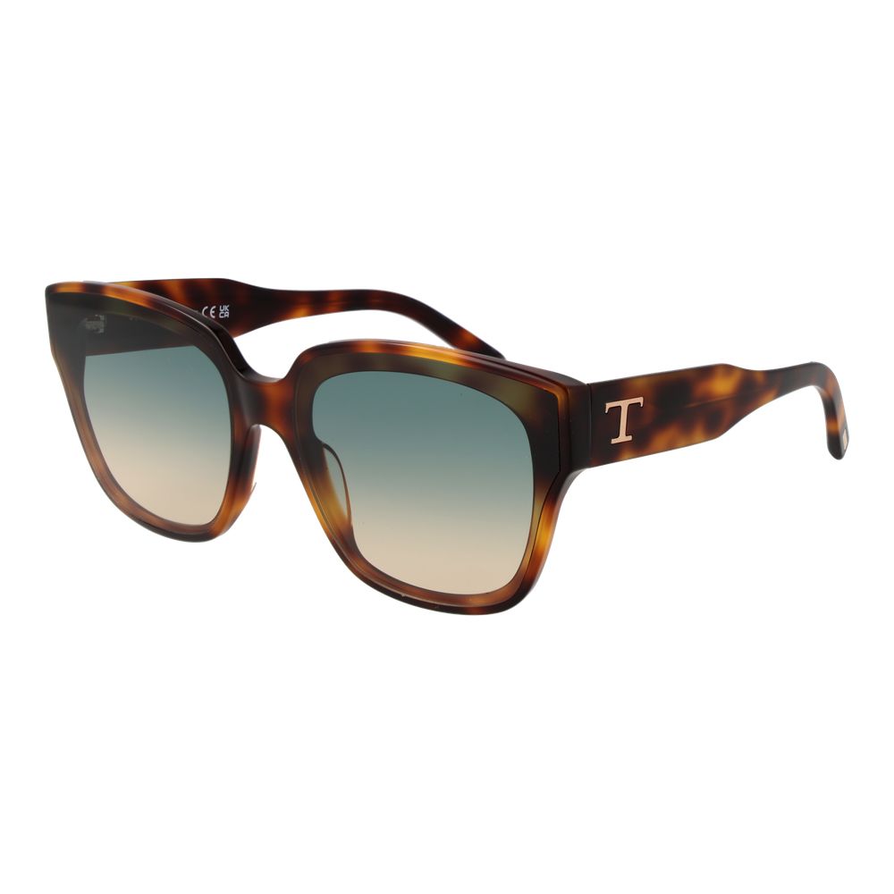 Tod's TOS-1591 Tortoiseshell Acetate Sunglasses — Brown by Tod'S