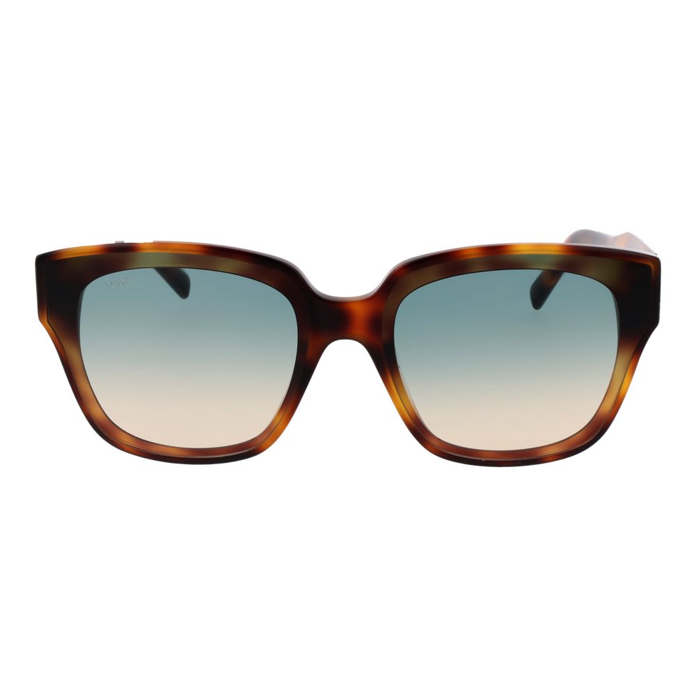 Tod's TOS-1591 Tortoiseshell Acetate Sunglasses — Brown, view 2