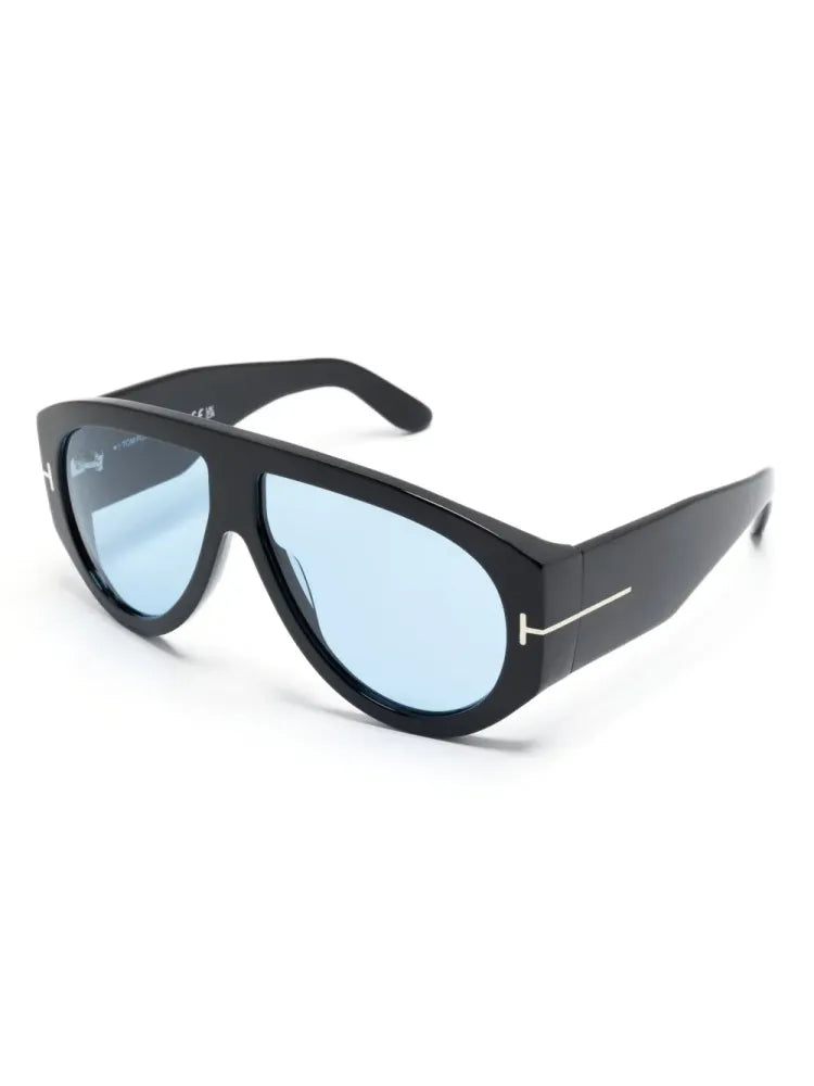 Tom Ford Eyewear FT104401V Sunglasses — Black, view 2