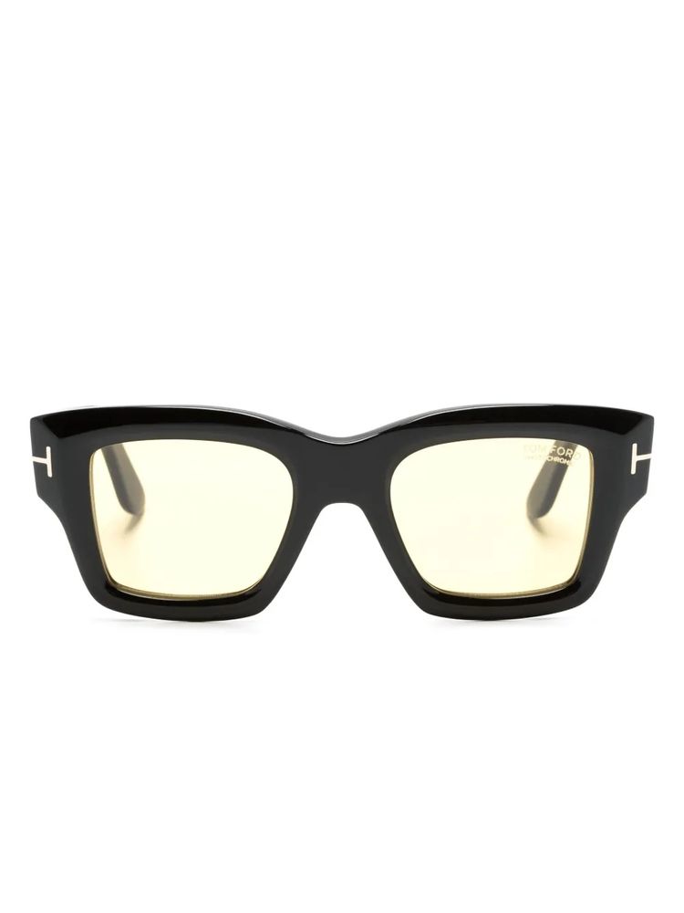 Tom Ford Eyewear FT1154 Black Acetate Sunglasses — Black by Tom Ford Eyewear