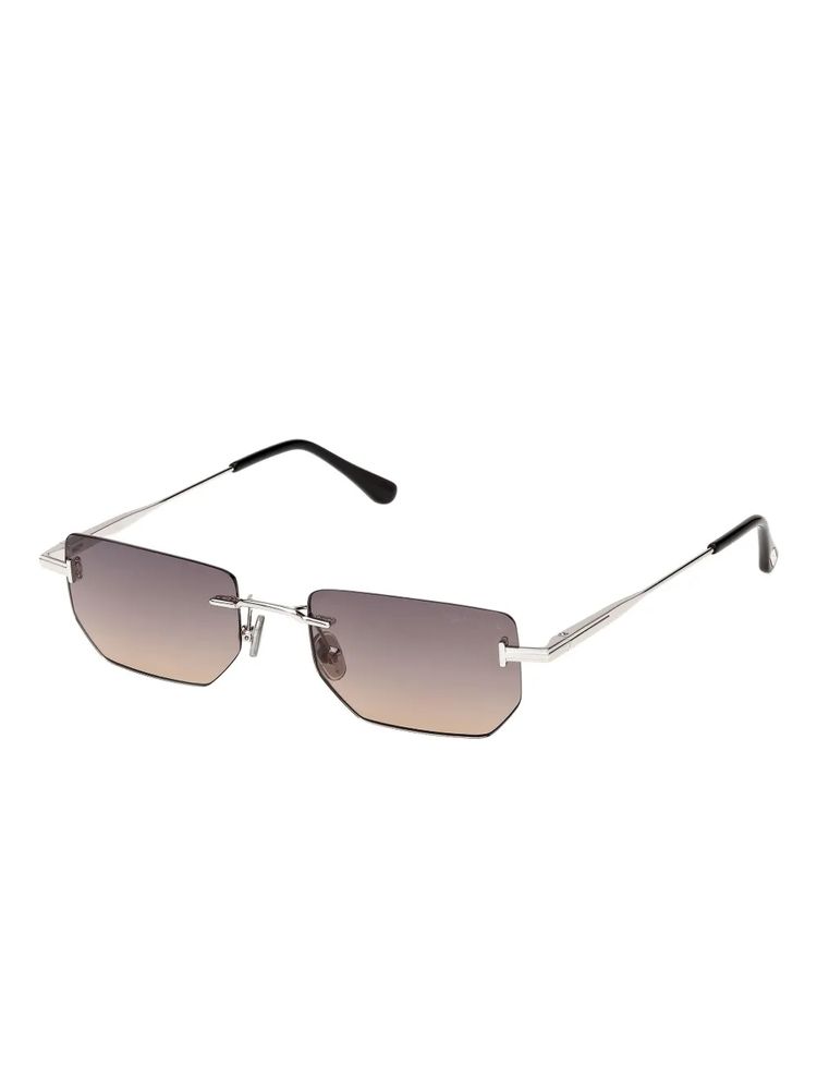 Tom Ford Eyewear FT1355 Sunglasses — Silver, view 2