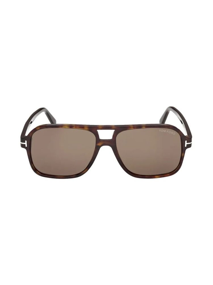 Tom Ford Eyewear FT1406 Tortoiseshell Aviator Sunglasses — Brown by Tom Ford Eyewear