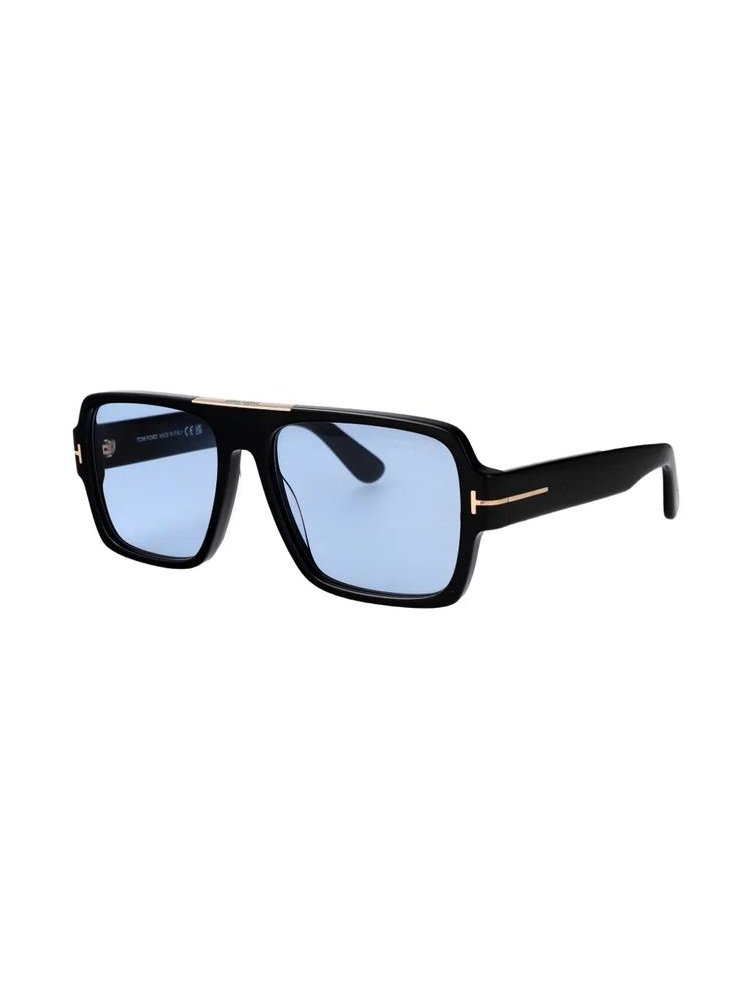 Tom Ford Eyewear FT1408 Square-Frame Sunglasses — Black by Tom Ford Eyewear
