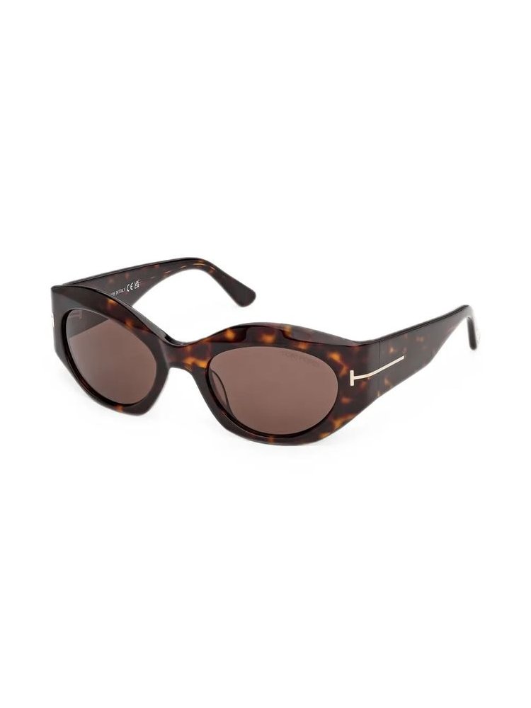 Tom Ford Eyewear FT1415 Sunglasses — Tortoiseshell, view 2