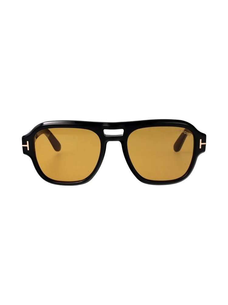 Tom Ford Eyewear FT1484 Pilot-Frame Sunglasses — Black by Tom Ford Eyewear