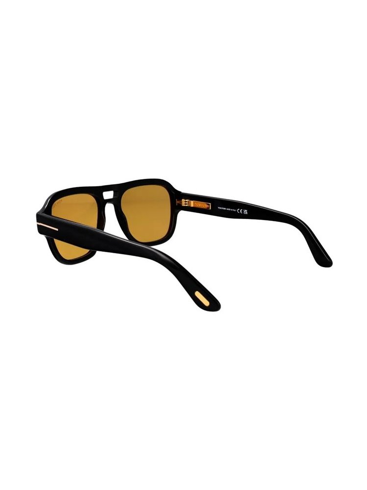 Tom Ford Eyewear FT1484 Pilot-Frame Sunglasses — Black, view 3