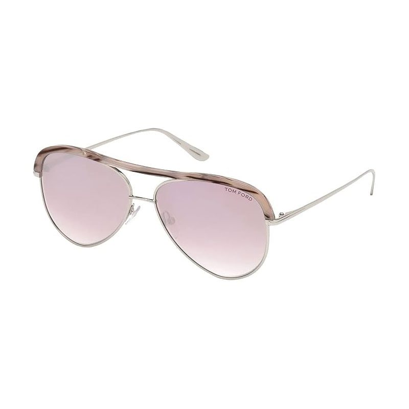 Tom Ford FT060616Z Aviator Sunglasses — Pink by Tom Ford