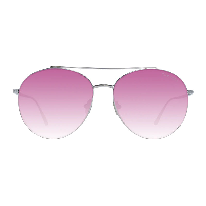 Tom Ford FT0757-D16F Aviator Full Rim Sunglasses — Gray, view 2