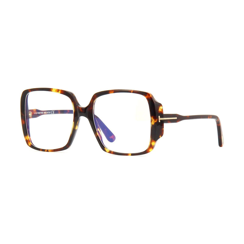 Tom Ford FT5621-B052 Square Full Rim Eyeglasses — Brown by Tom Ford
