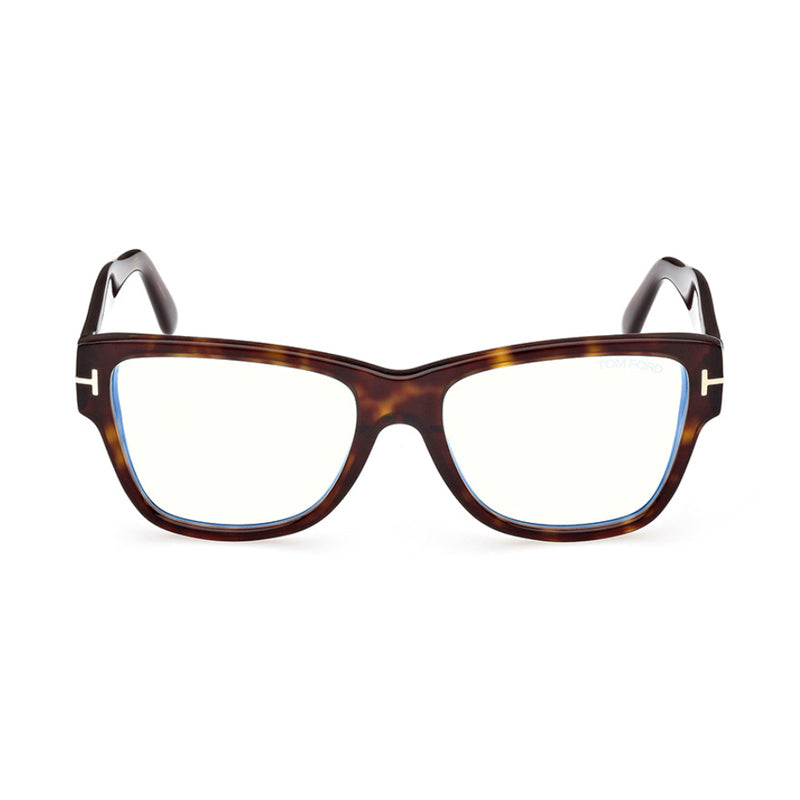 Tom Ford FT5878-B052 Clear-Blue-Light Block Lenses Eyeglasses — Brown, view 2