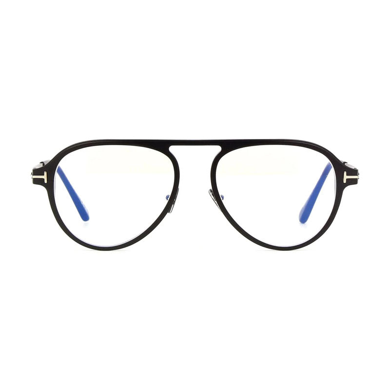 Tom Ford FT5972-B005 Clear Blue-Light Block Lenses Eyeglasses — Black, view 2
