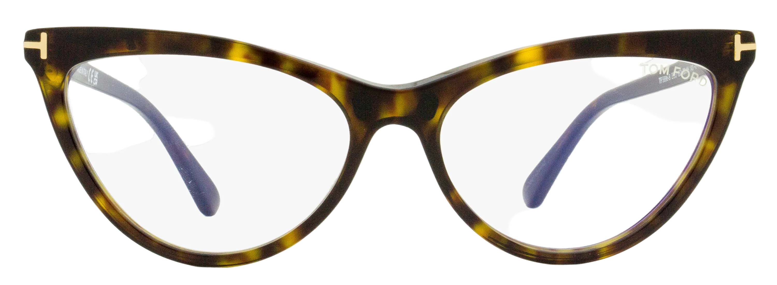 Tom Ford TF5896B Cat-Eye Optical Eyeglasses — Brown, view 3