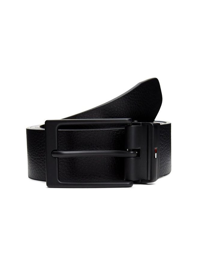 Tommy Hilfiger Layton Rev 3.5 Belt — Black, view 2