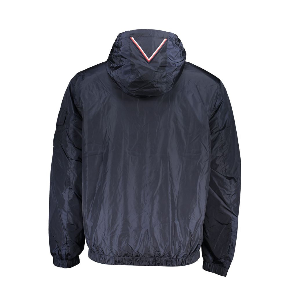 Tommy Hilfiger Nylon Hooded Jacket — Navy, view 2