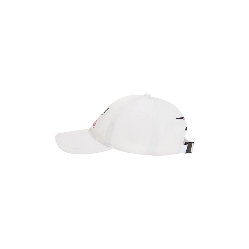 Tommy Hilfiger TO18865900008RO Recycled Polyester Baseball Cap — White, view 2