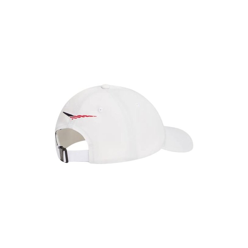 Tommy Hilfiger TO18865900008RO Recycled Polyester Baseball Cap — White, view 3