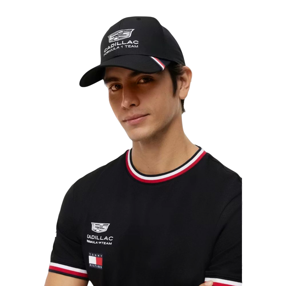 Tommy Hilfiger TO18866100009RO Recycled Polyester Baseball Cap — Black, view 4