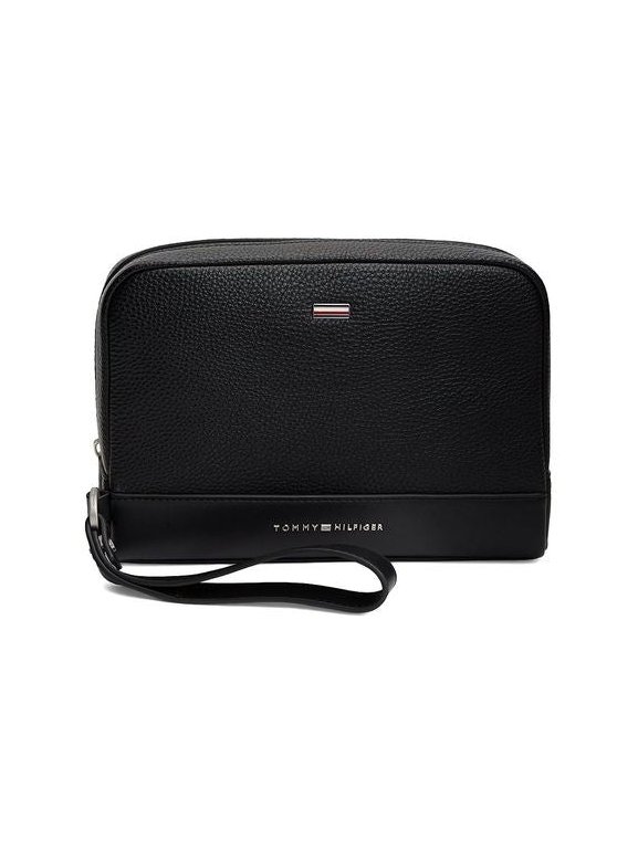 Tommy Hilfiger Travel Wallet — Black by Tommy Hilfiger