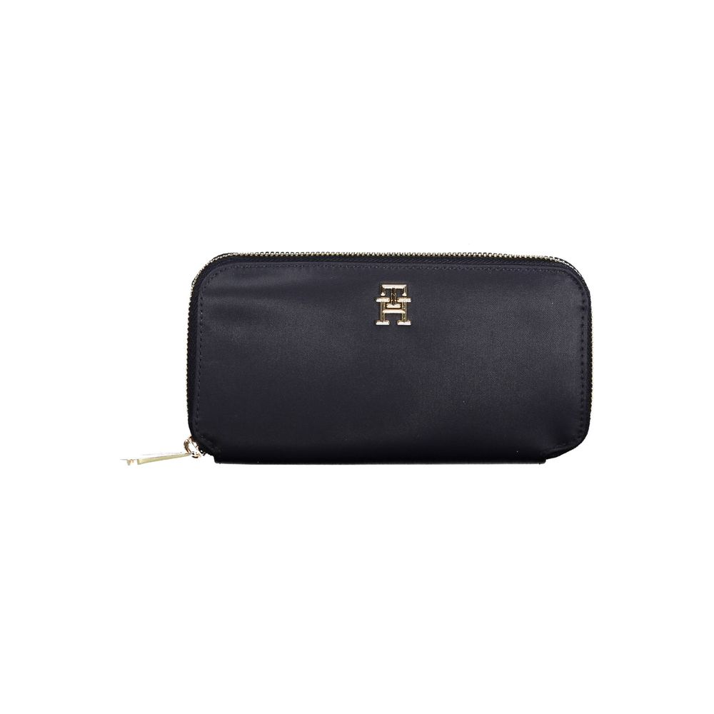 Tommy Hilfiger Logo Nylon Wallet — Black by Tommy Hilfiger