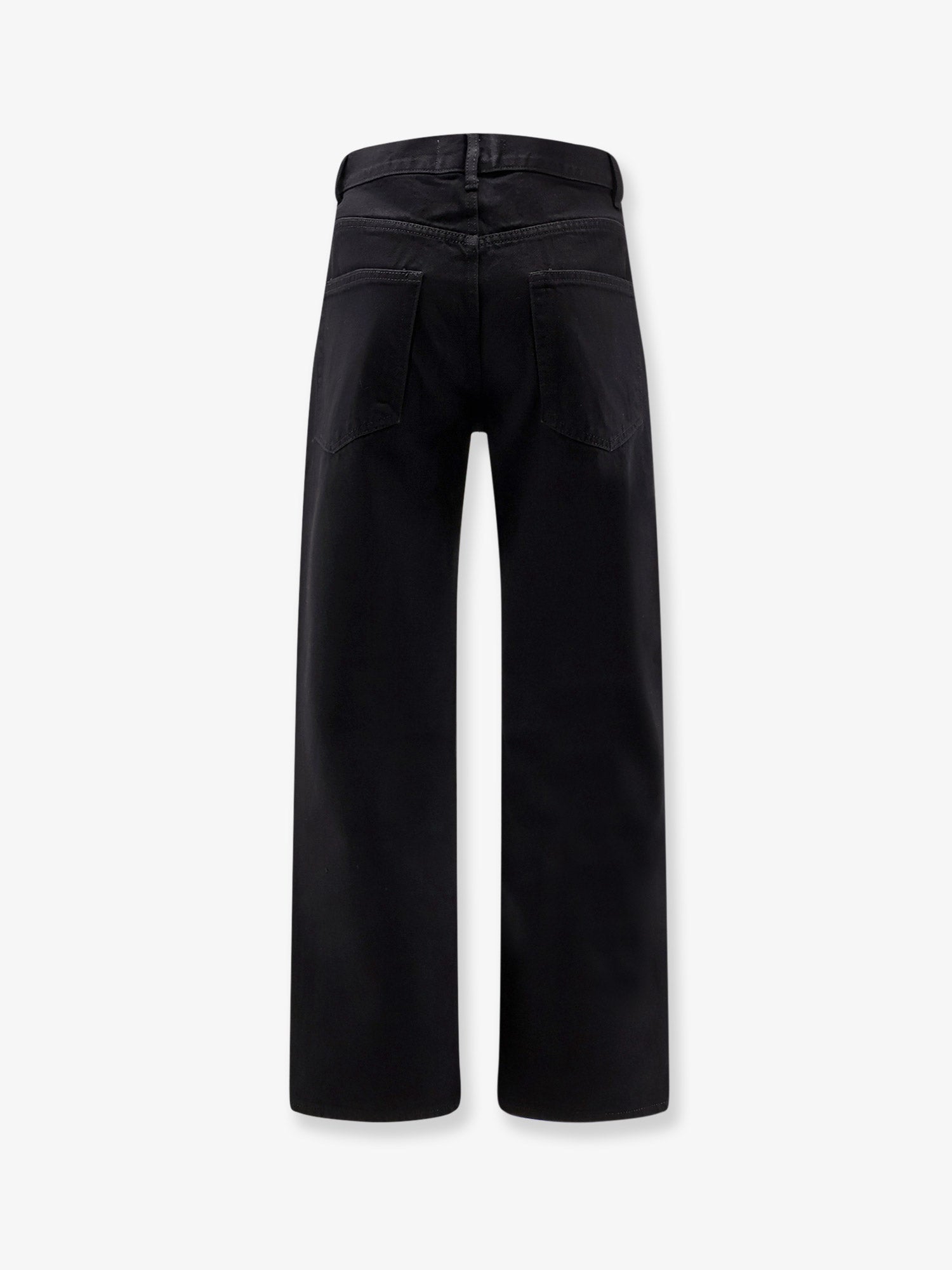 Tonywack Straight Fit Denim Jeans — Black, view 2